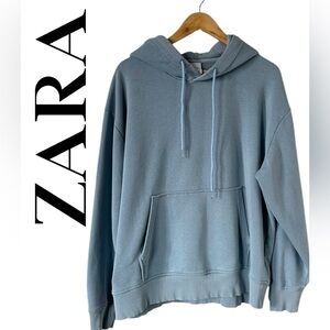 Zara Blue Hoodie US XL